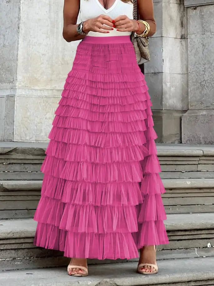 Maxi Tulle Skirt