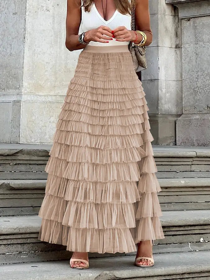 Maxi Tulle Skirt