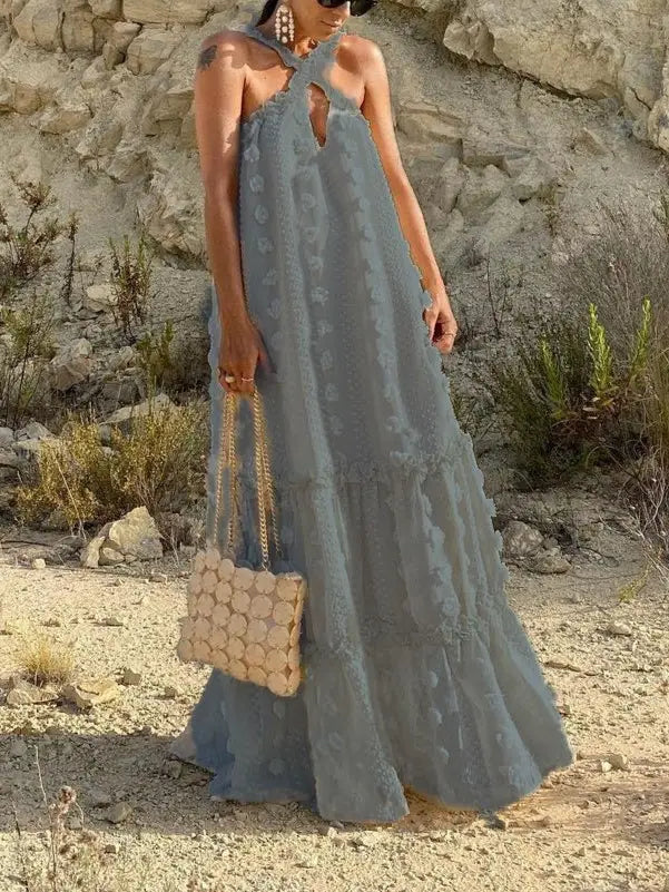 Cabo Embroidered Dress