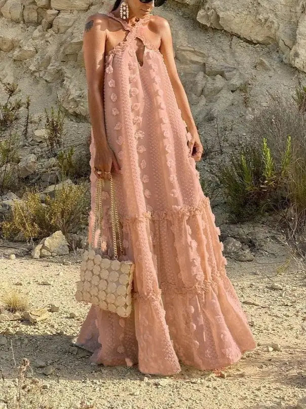 Cabo Embroidered Dress