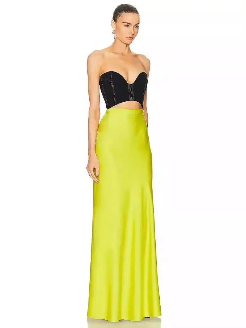 French Style Tube top Dress